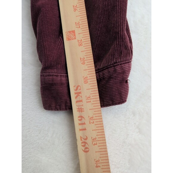 Carhartt 100659 625 Sherpa Lined Button Up Corduroy Chore Jacket Women's S 4/6 - Picture 8 of 14